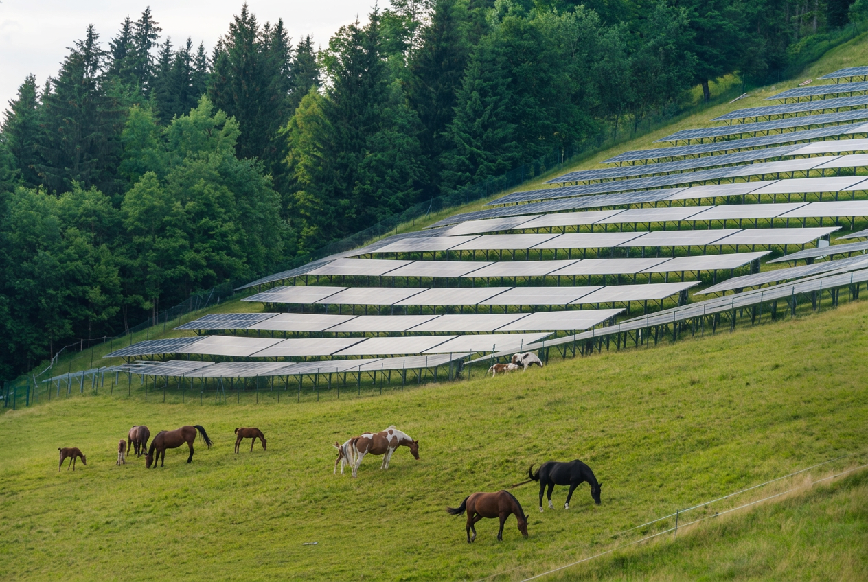 Supporting the local economy through a solar project